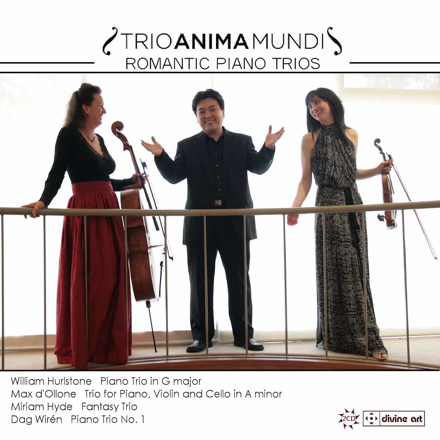 Trio Anima Mundi Romantic Piano Trios Divine Art Recordings